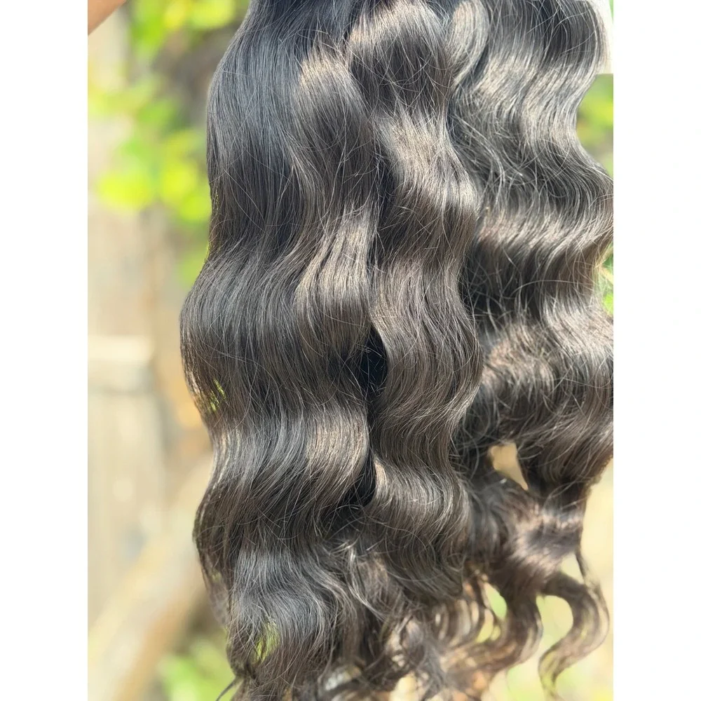3 Bundles Of Raw Indian Wavy Human Hair Deal 18